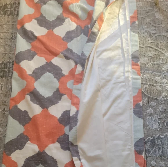 1 drapery panel 50x106 Lined weighted curtain (2 available)